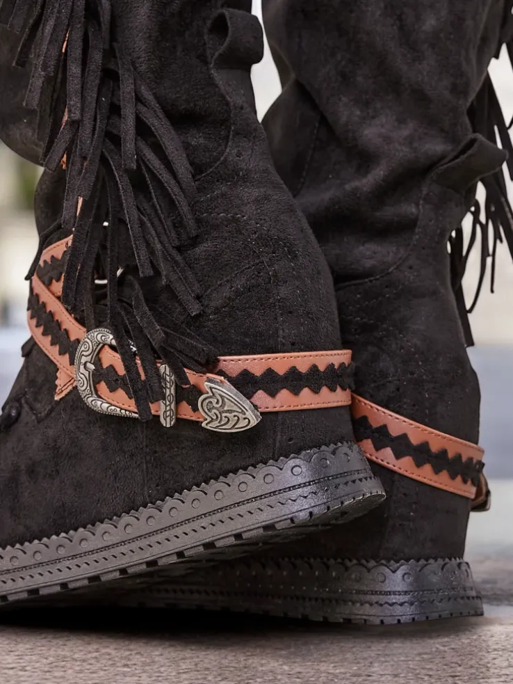 Royalfashion Kozaki damskie za kolano Eliferse