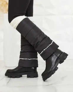 Royalfashion Kozaki damskie w kolorze czarnym Ameroe