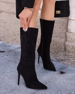 Royalfashion Kozaki damskie na szpilce Aufi