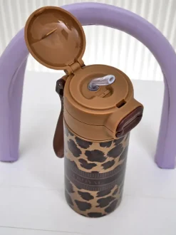 Royalfashion Kubek termiczny z ustnikiem Glam Leo