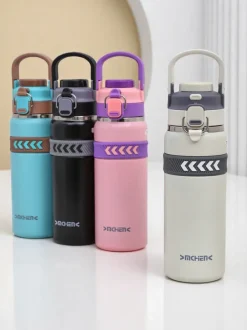 Royalfashion Kubek termiczny bidon z ustnikiem i uchwytem Sports Experts