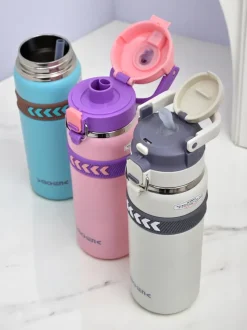 Royalfashion Kubek termiczny bidon z ustnikiem i uchwytem Sports Experts