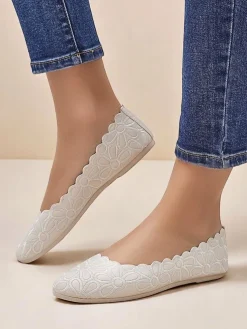 Royalfashion Kwiatowe damskie baleriny Magerro