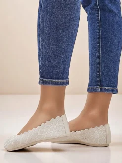 Royalfashion Kwiatowe damskie baleriny Magerro