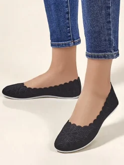 Royalfashion Kwiatowe damskie baleriny Magerro