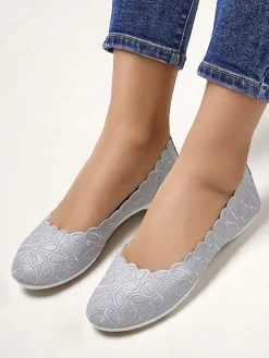 Royalfashion Kwiatowe damskie baleriny Magerro