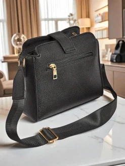 Royalfashion Lakierowana mała damska torebka z eko skóry QuiltMini Bag