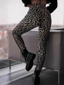 Royalfashion Legginsy damskie z printem