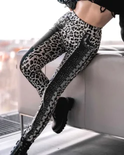 Royalfashion Legginsy damskie z printem