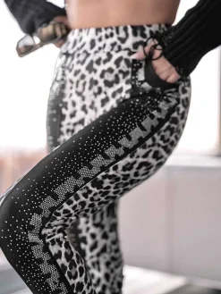 Royalfashion Legginsy damskie z printem