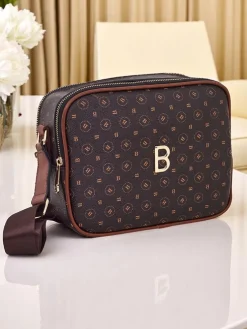 Royalfashion Mała damska torebka z eko skóry z printem Viva Print