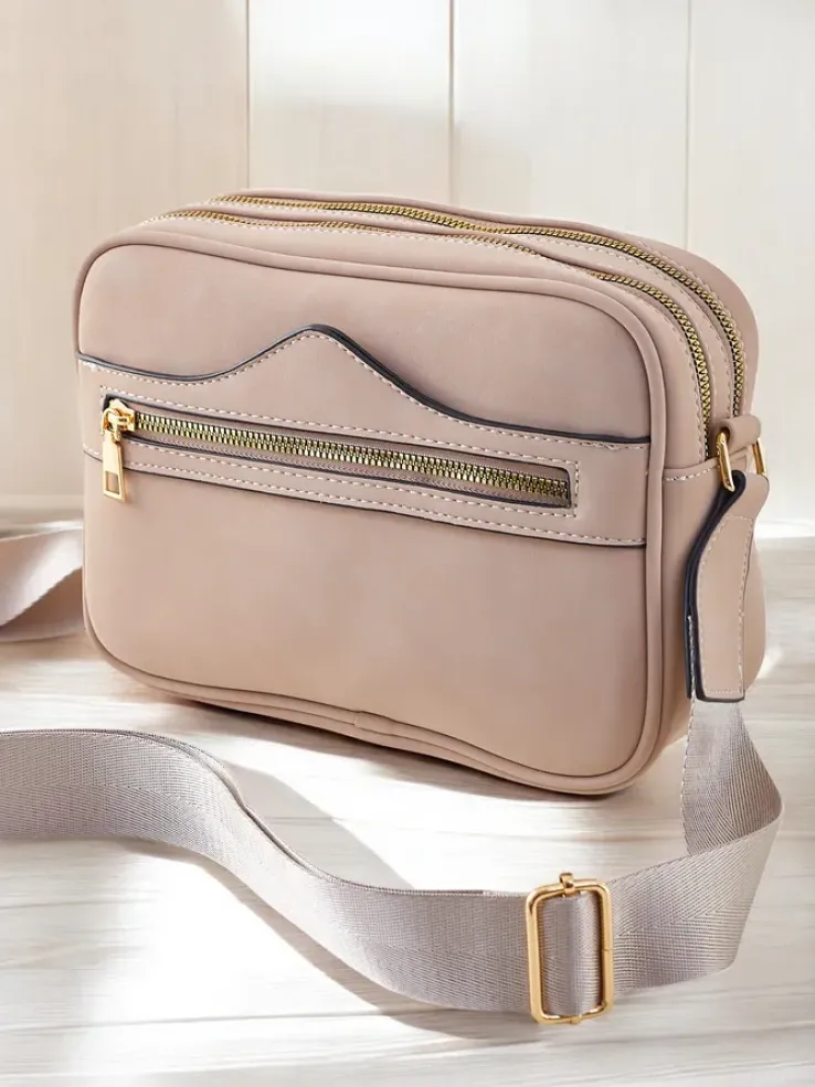 Royalfashion Mała damska torebka z matowej eko skóry