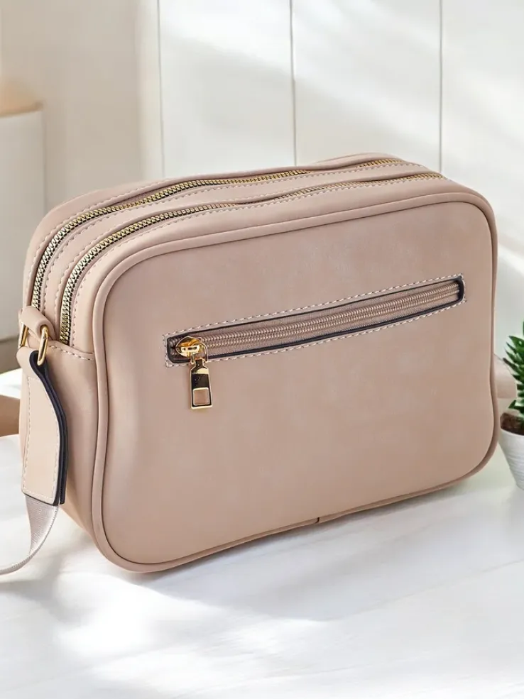 Royalfashion Mała damska torebka z matowej eko skóry