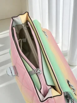 Royalfashion Mała damska torebka z eko skóry ombre Sophie Rose