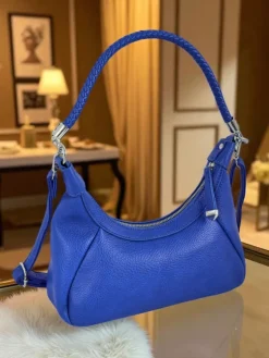 Royalfashion Mała damska torebka z eko skóry z ozdobnym paseczkiem Lacquea