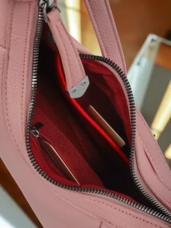 Royalfashion Mała damska torebka z eko skóry z ozdobnym paseczkiem Lacquea