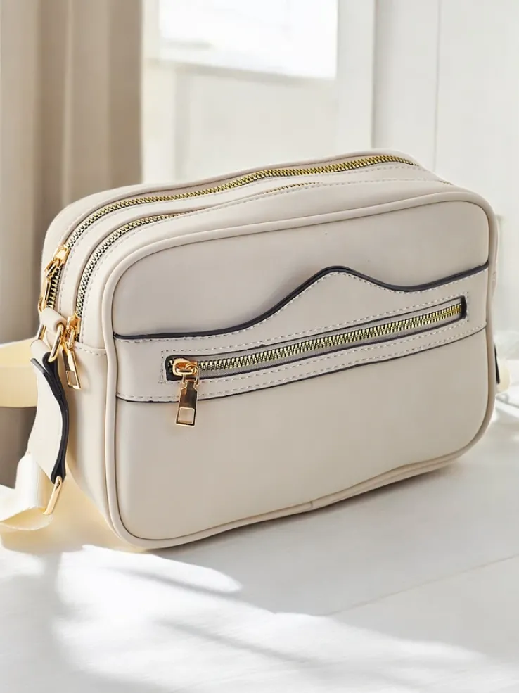 Royalfashion Mała damska torebka z matowej eko skóry