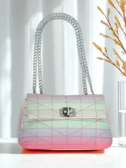 Royalfashion Mała damska torebka z eko skóry ombre Sophie Rose