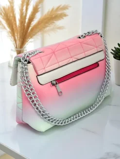 Royalfashion Mała damska torebka z eko skóry ombre Sophie Rose