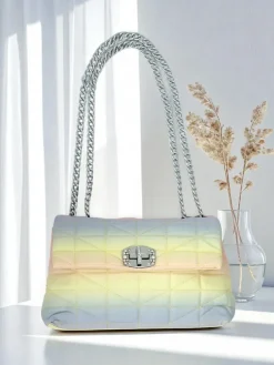 Royalfashion Mała damska torebka z eko skóry ombre Sophie Rose