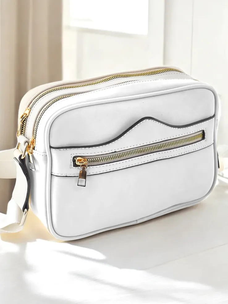 Royalfashion Mała damska torebka z matowej eko skóry