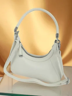 Royalfashion Mała damska torebka z eko skóry z ozdobnym paseczkiem Lacquea