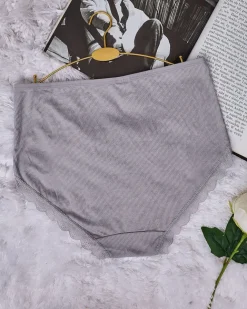 Royalfashion Majtki damskie typu figi PLUS SIZE