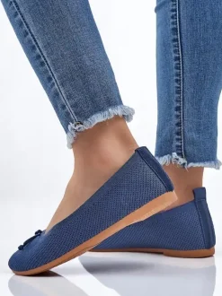 Royalfashion Materiałowe damskie baleriny Magger