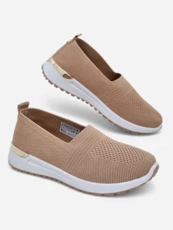 Royalfashion Materiałowe damskie półbuty slip on Perfeti