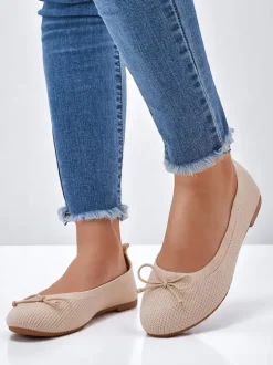 Royalfashion Materiałowe damskie baleriny Magger