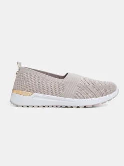 Royalfashion Materiałowe damskie półbuty slip on Perfeti