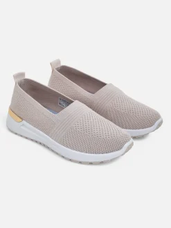 Royalfashion Materiałowe damskie półbuty slip on Perfeti