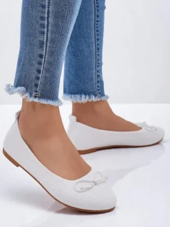 Royalfashion Materiałowe damskie baleriny Magger