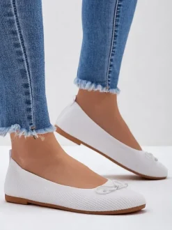 Royalfashion Materiałowe damskie baleriny Magger