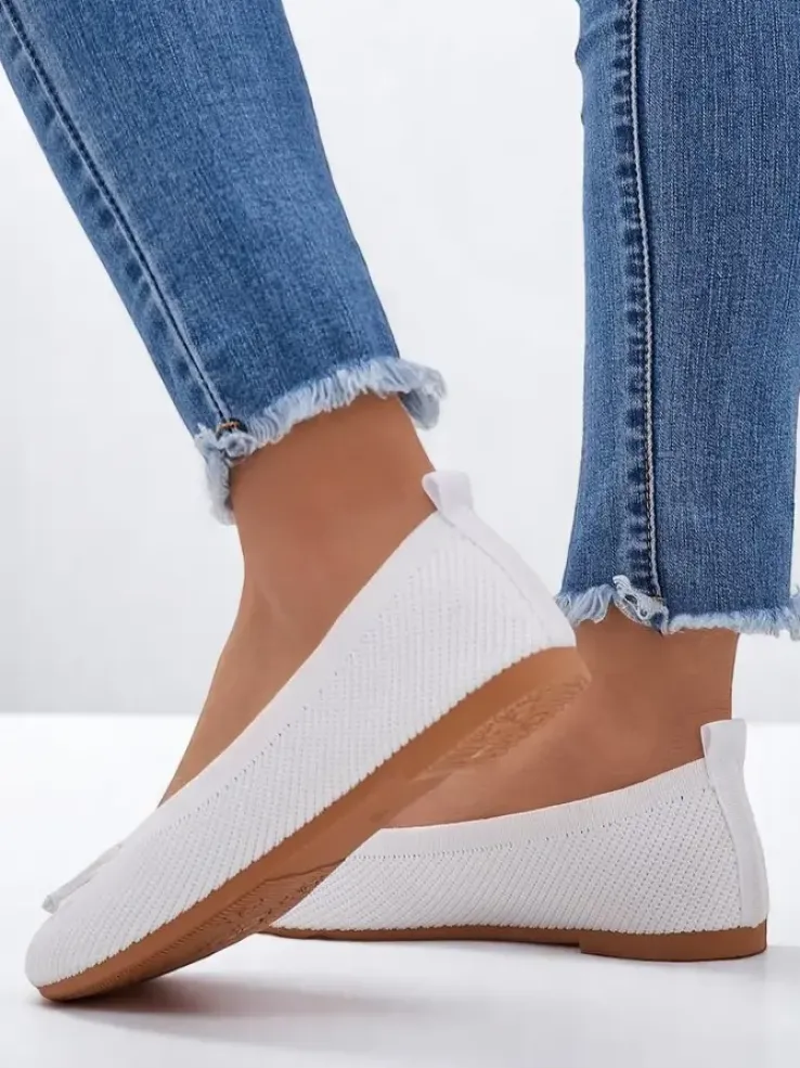 Royalfashion Materiałowe damskie baleriny Magger