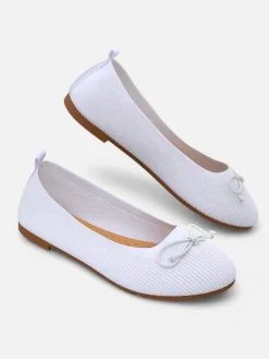 Royalfashion Materiałowe damskie baleriny Magger