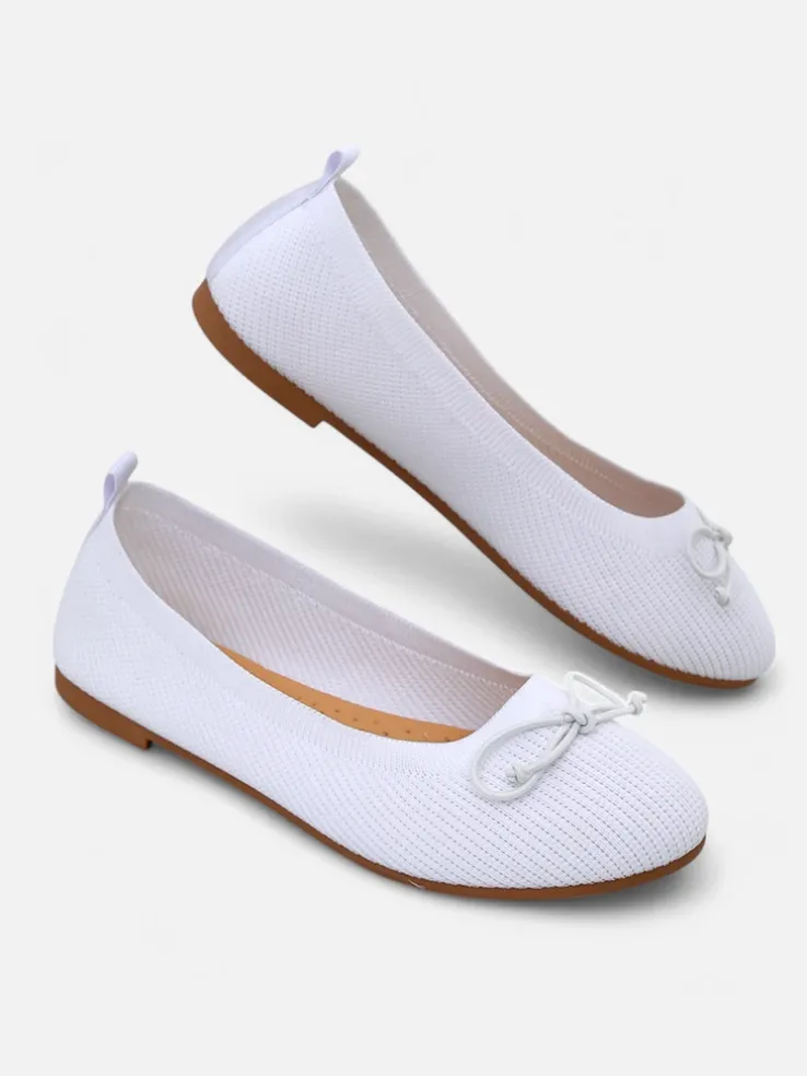 Royalfashion Materiałowe damskie baleriny Magger