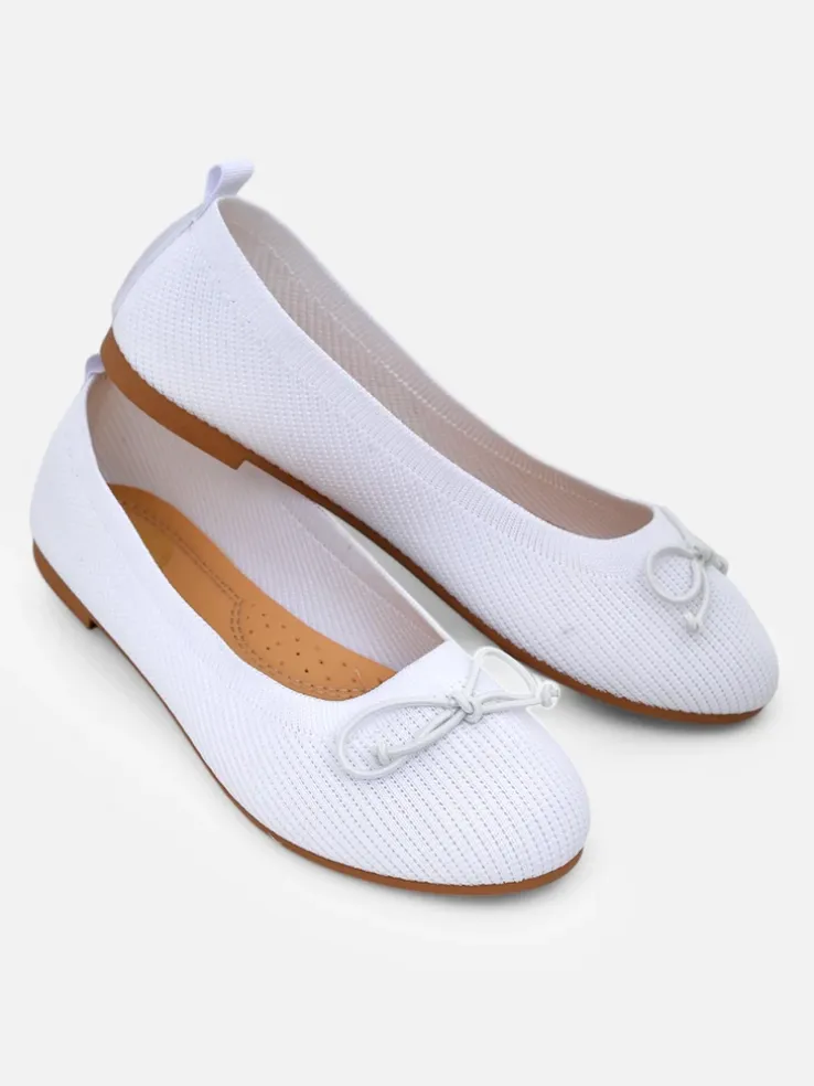 Royalfashion Materiałowe damskie baleriny Magger