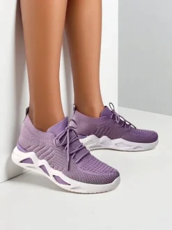 Royalfashion Materiałowe sneakersy damskie Kaenno