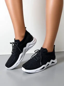 Royalfashion Materiałowe sneakersy damskie Kaenno