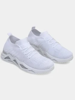 Royalfashion Materiałowe sneakersy damskie Kaenno