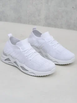 Royalfashion Materiałowe sneakersy damskie Kaenno