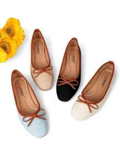 Royalfashion Matowe damskie baleriny Saaferr