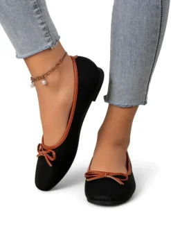 Royalfashion Matowe damskie baleriny Saaferr