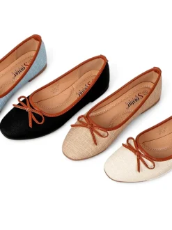 Royalfashion Matowe damskie baleriny Saaferr