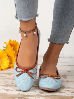 Royalfashion Matowe damskie baleriny Saaferr