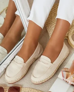 Royalfashion Mokasyny damskie eko zamszowe Monum