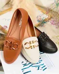 Royalfashion Mokasyny damskie Zelafoo