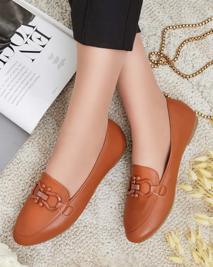 Royalfashion Mokasyny damskie Zelafoo