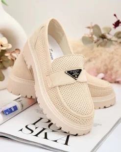 Royalfashion Mokasyny damskie Biss